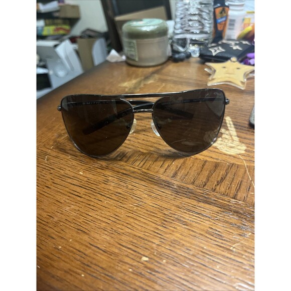 Smith Optics SERPICO Gunmetal Aviator Sunglasses With Original Lenses - Picture 1 of 5